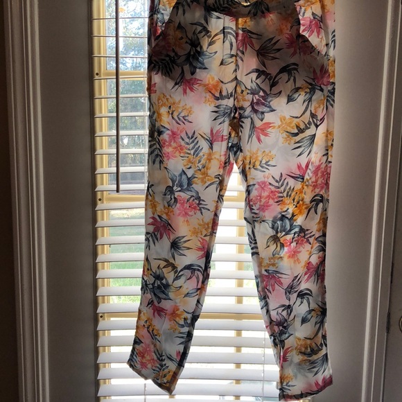 💛💛Sooo cute, sheer multi colored pants💛💛 - Picture 3 of 3